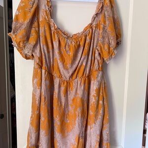 Yellow Lace Torrid Dress